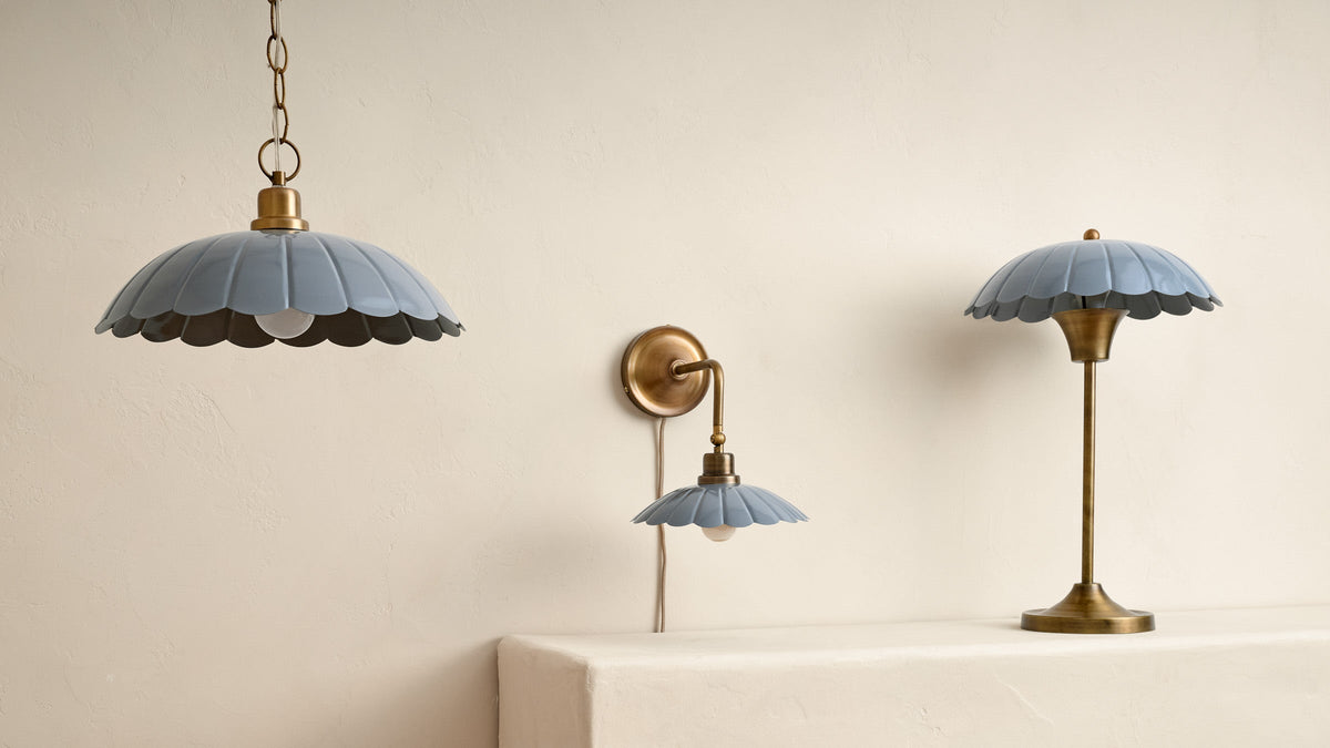 Mavelle Carolyn Enamel Table Lamp table lamp - Close-Up