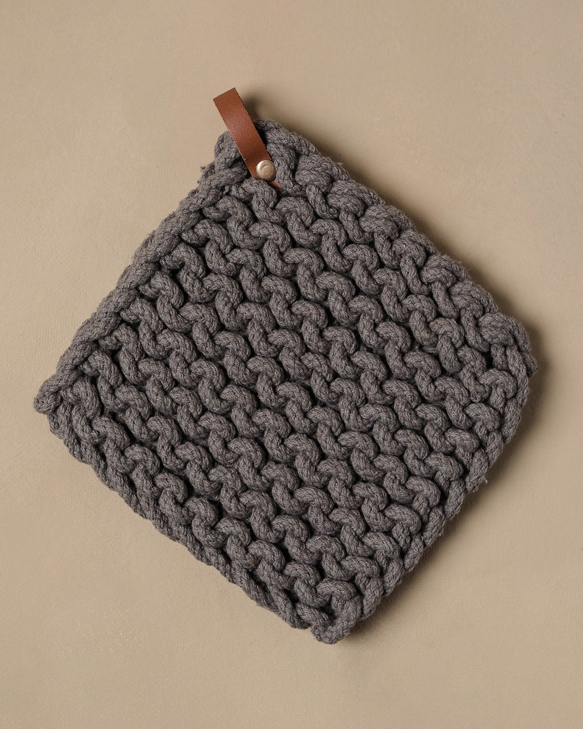 Mavelle Hand Crocheted Cotton Pot Holder kitchen linen