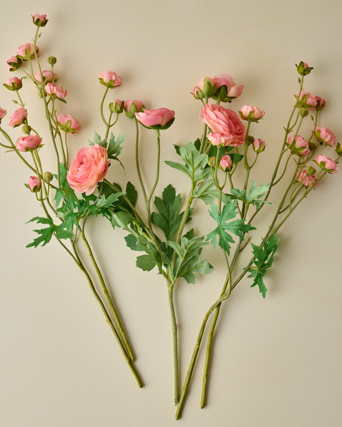 Mavelle Ranunculus Bloom Bundle faux floral stem - View 13