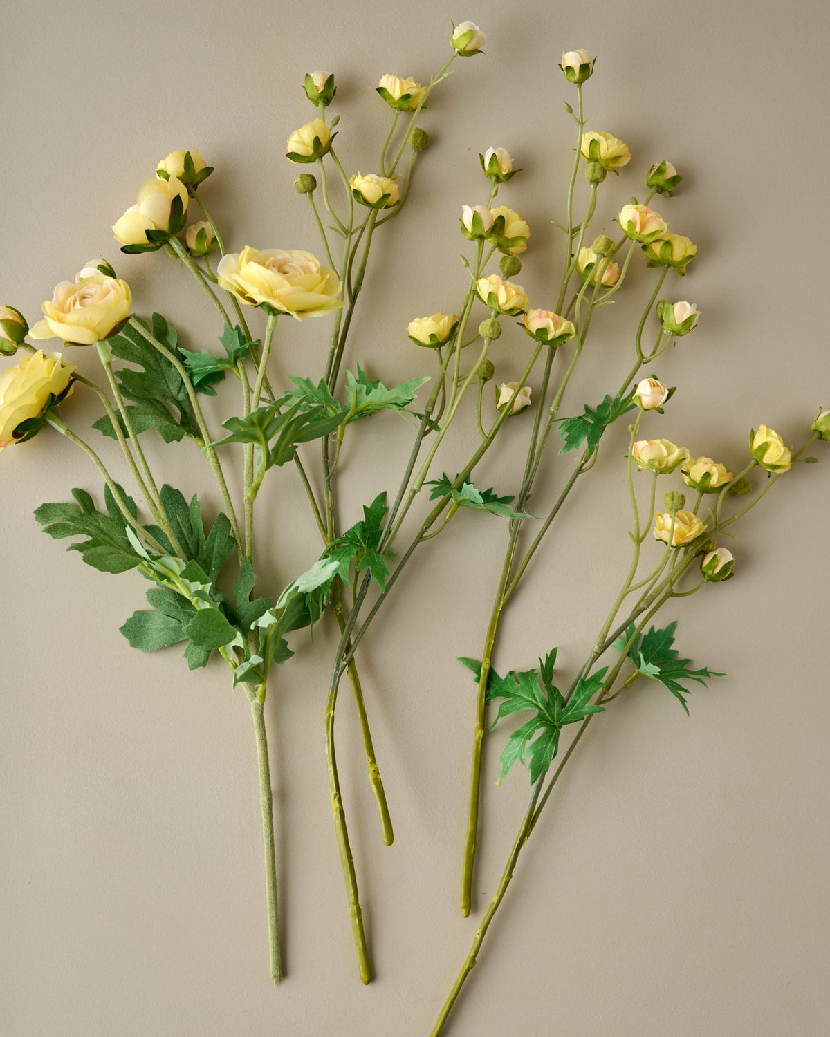 Mavelle Ranunculus Bloom Bundle faux floral stem
