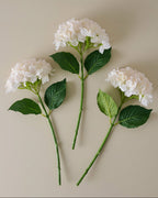 Mavelle Real Touch Hydrangea Bundle faux floral stem - View 7