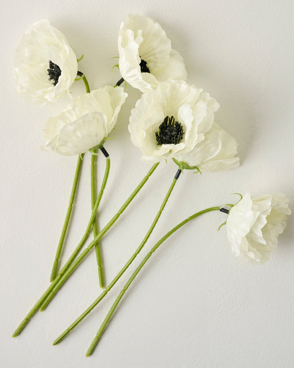 Mavelle Anemone Bouquet faux floral stem - View 7