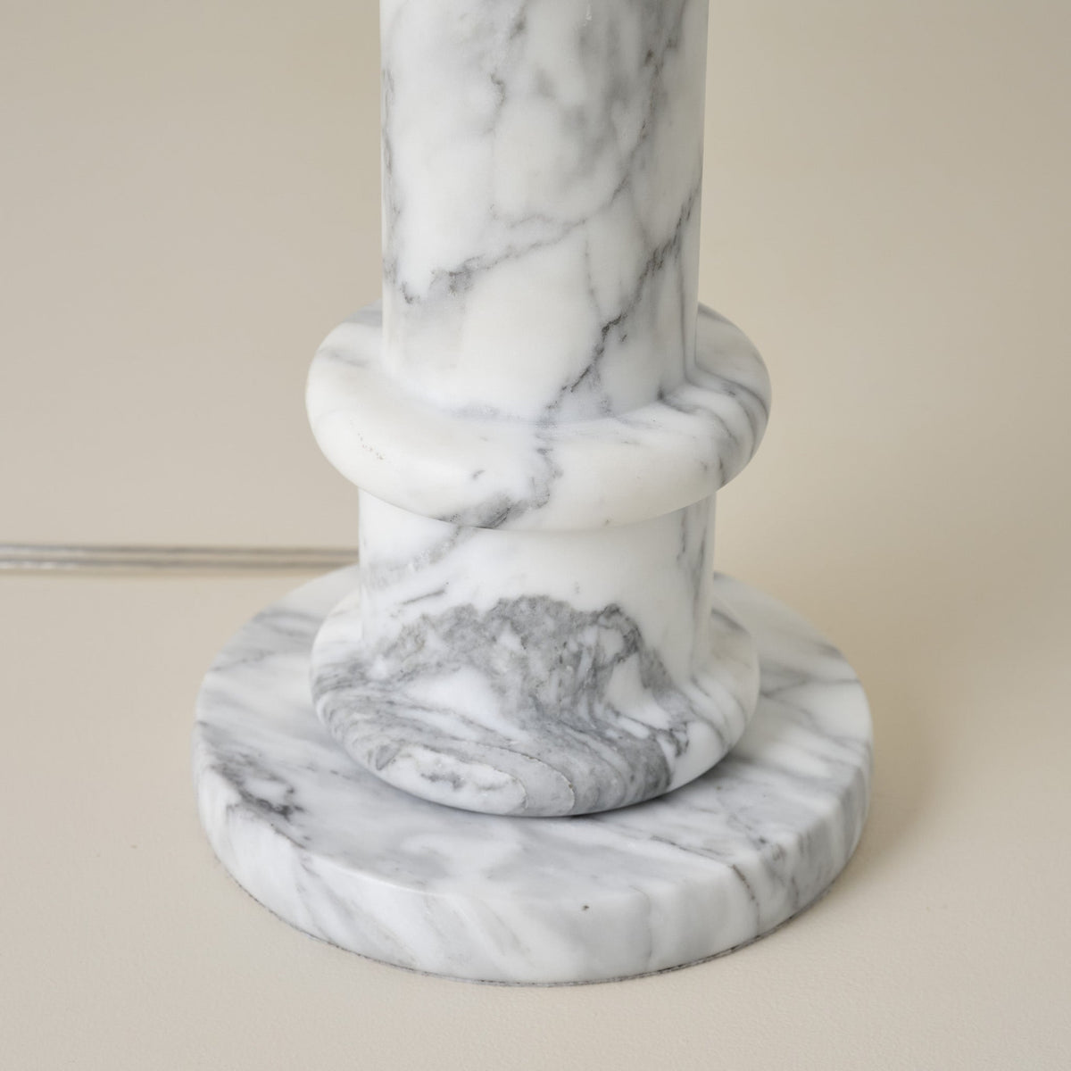 Mavelle Esme Marble Lamp table lamp - Styled in Room
