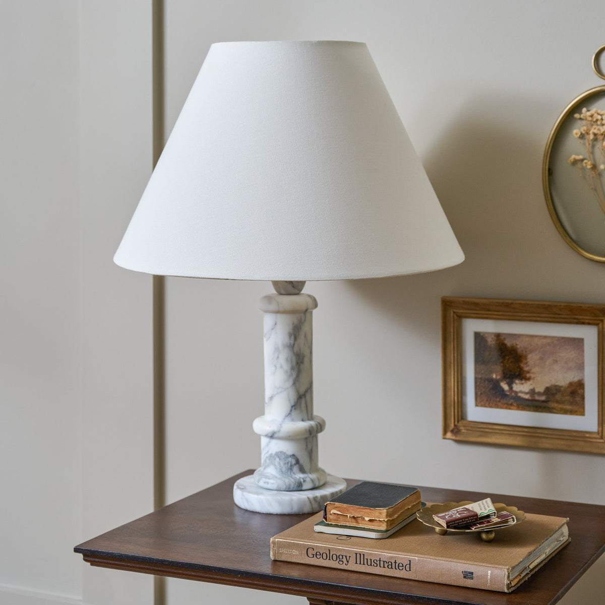 Mavelle Esme Marble Lamp table lamp - Detail View