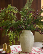 Mavelle Real Touch Cedar Mix Stem faux floral stem - Detail View