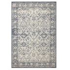 Mavelle Gigi Ivory Blue Rug area rug - Detail View
