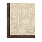 Mavelle Gloria Natural Ivory Rug area rug - Side View