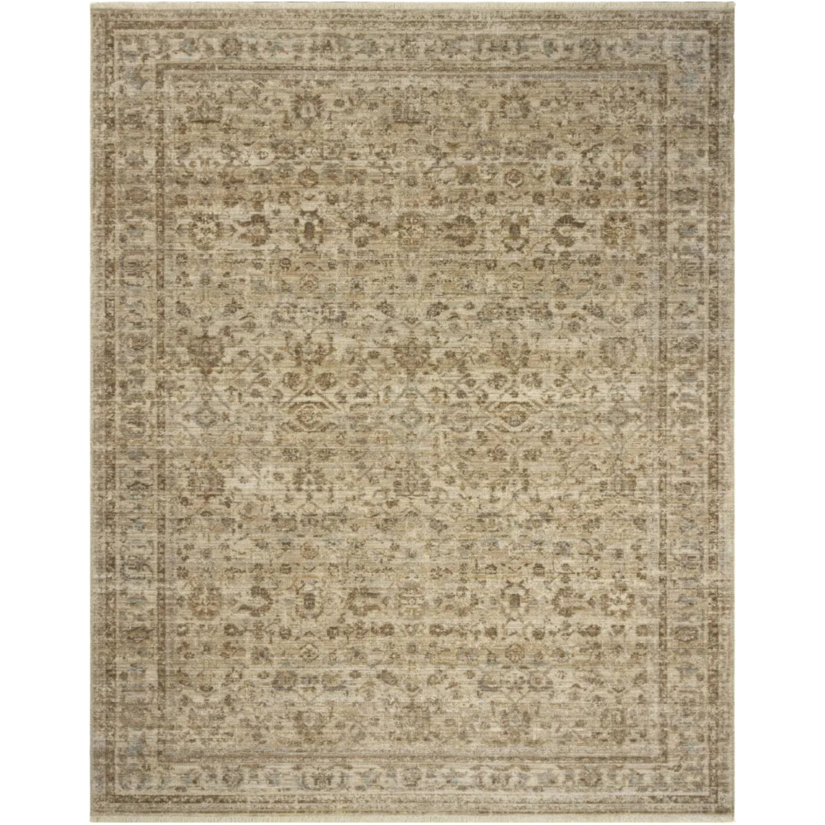 Mavelle Hillcrest Linen Taupe Rug area rug - Detail View
