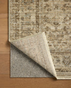 Mavelle Hillcrest Linen Taupe Rug area rug - Close-Up