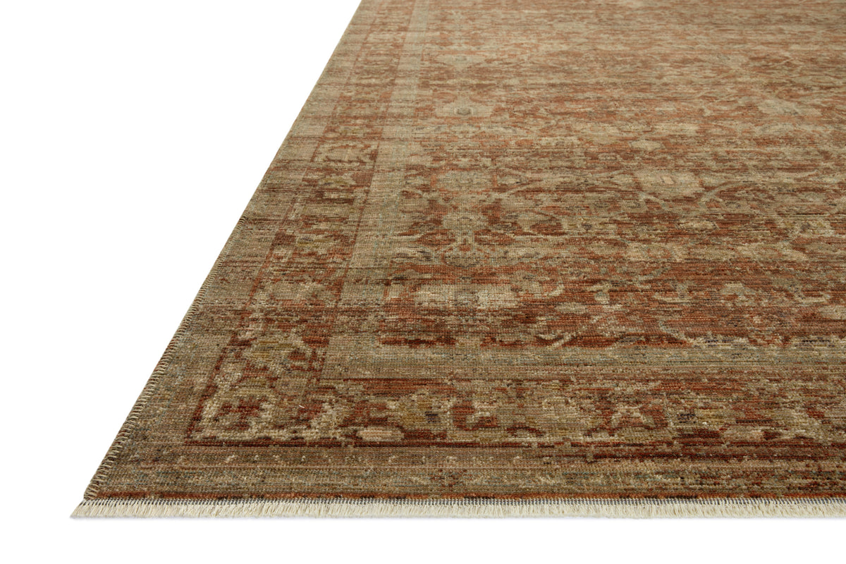 Mavelle Hillcrest Sienna Sand Rug area rug - Styled in Room