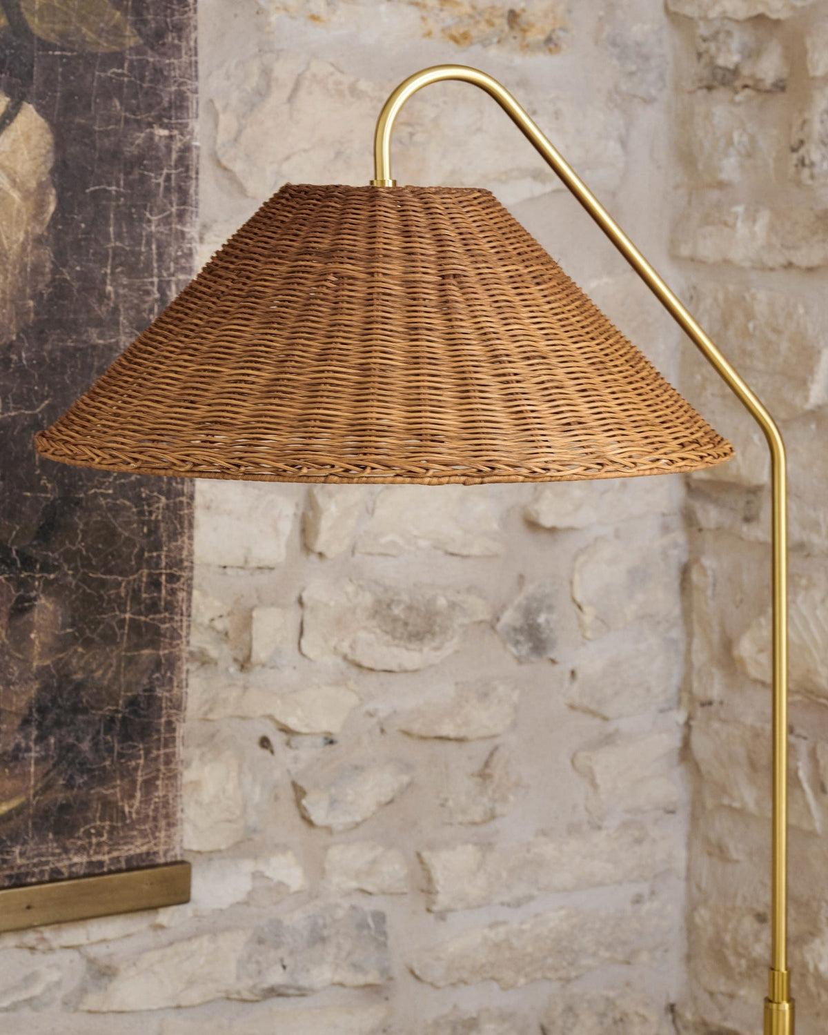 Mavelle Lucia Floor Lamp floor lamp - Styled in Room