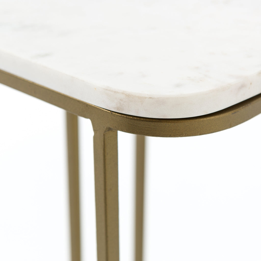 Mavelle Alana Accent Table side table - Styled in Room
