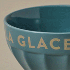 Mavelle J'adore la Glace French Dessert Bowl bowl