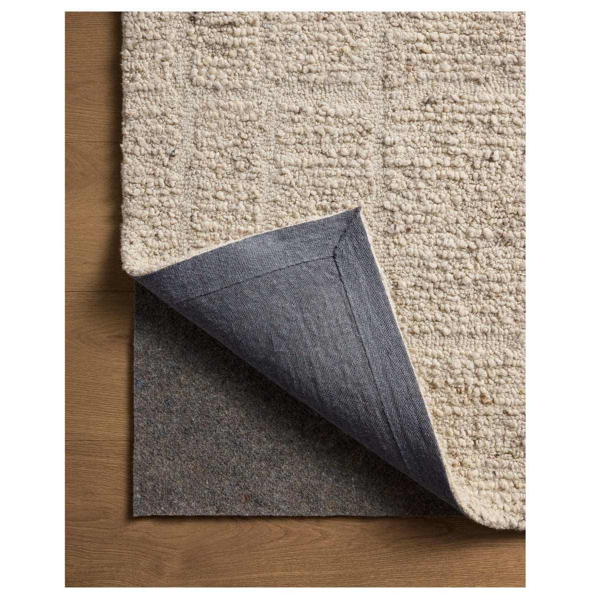 Mavelle Jones Oatmeal Rug area rug - Side View