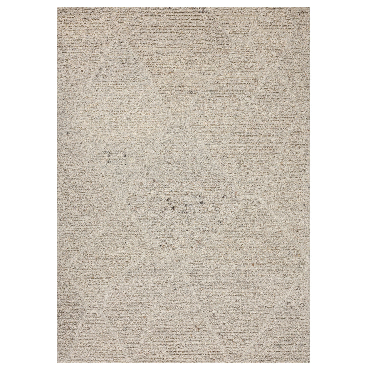 Mavelle Jones Natural Oatmeal Rug area rug - Detail View