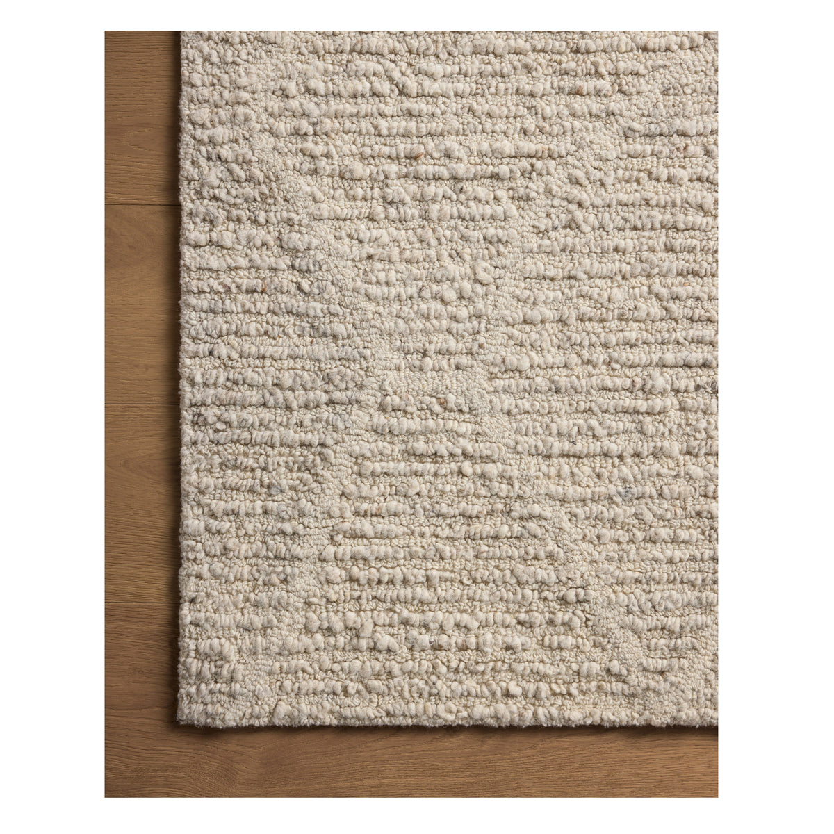 Mavelle Jones Natural Oatmeal Rug area rug - Close-Up