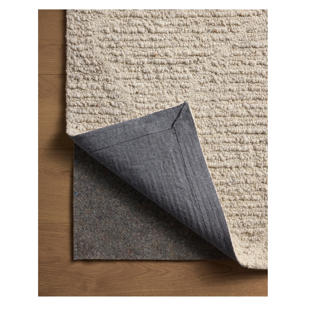 Mavelle Jones Natural Oatmeal Rug area rug - Side View