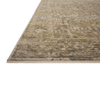 Mavelle Junie Moss Natural area rug - Styled in Room