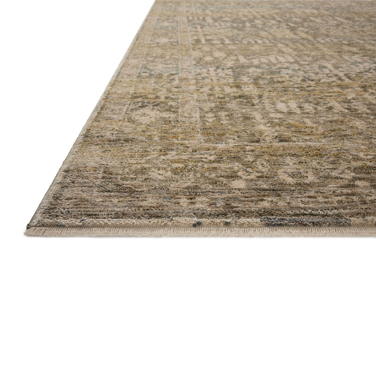 Mavelle Junie Moss Natural area rug - Styled in Room