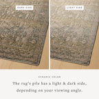Mavelle Junie Moss Natural area rug - View 10