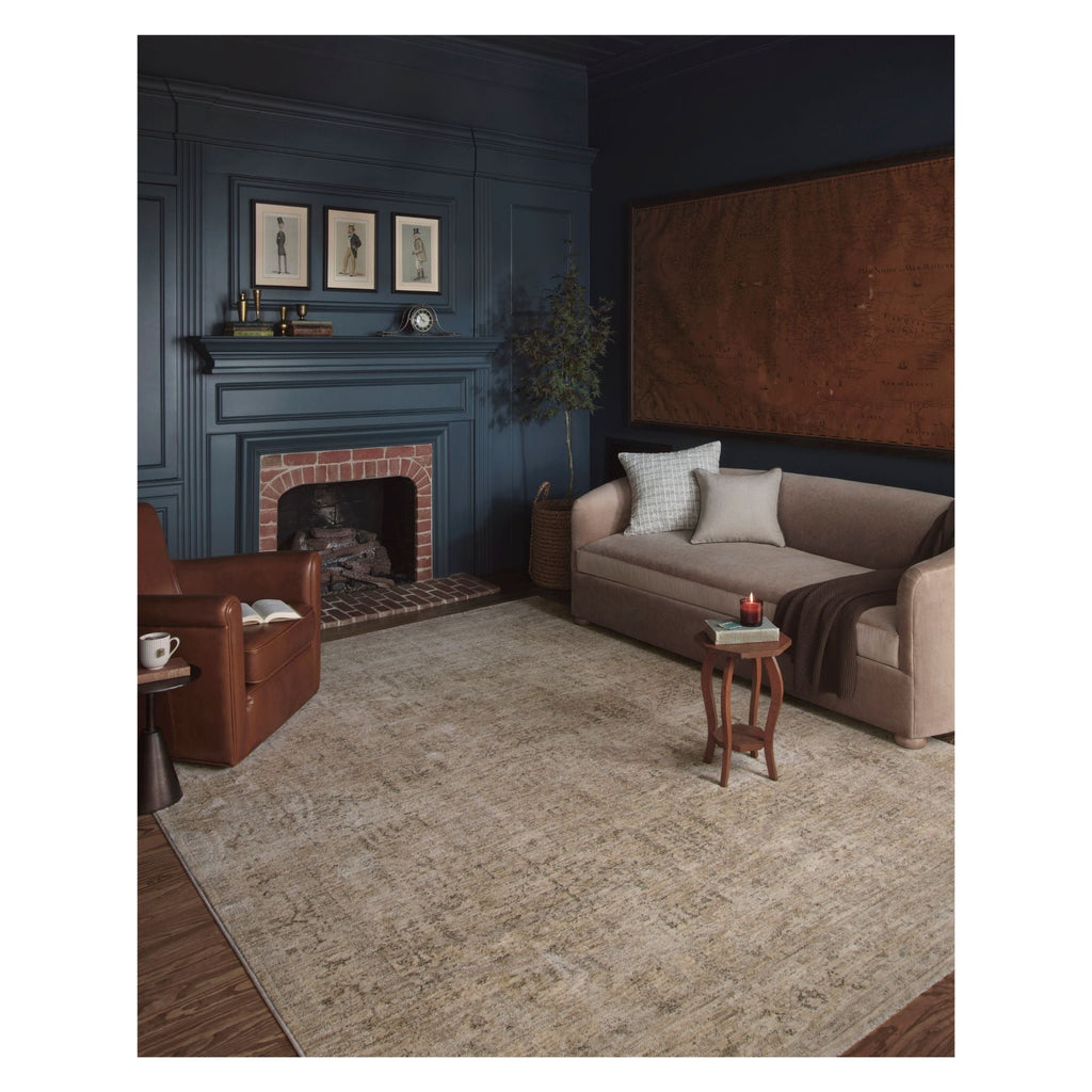 Mavelle Junie Oatmeal Smoke Rug area rug - Side View