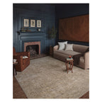 Mavelle Junie Oatmeal Smoke Rug area rug - Side View