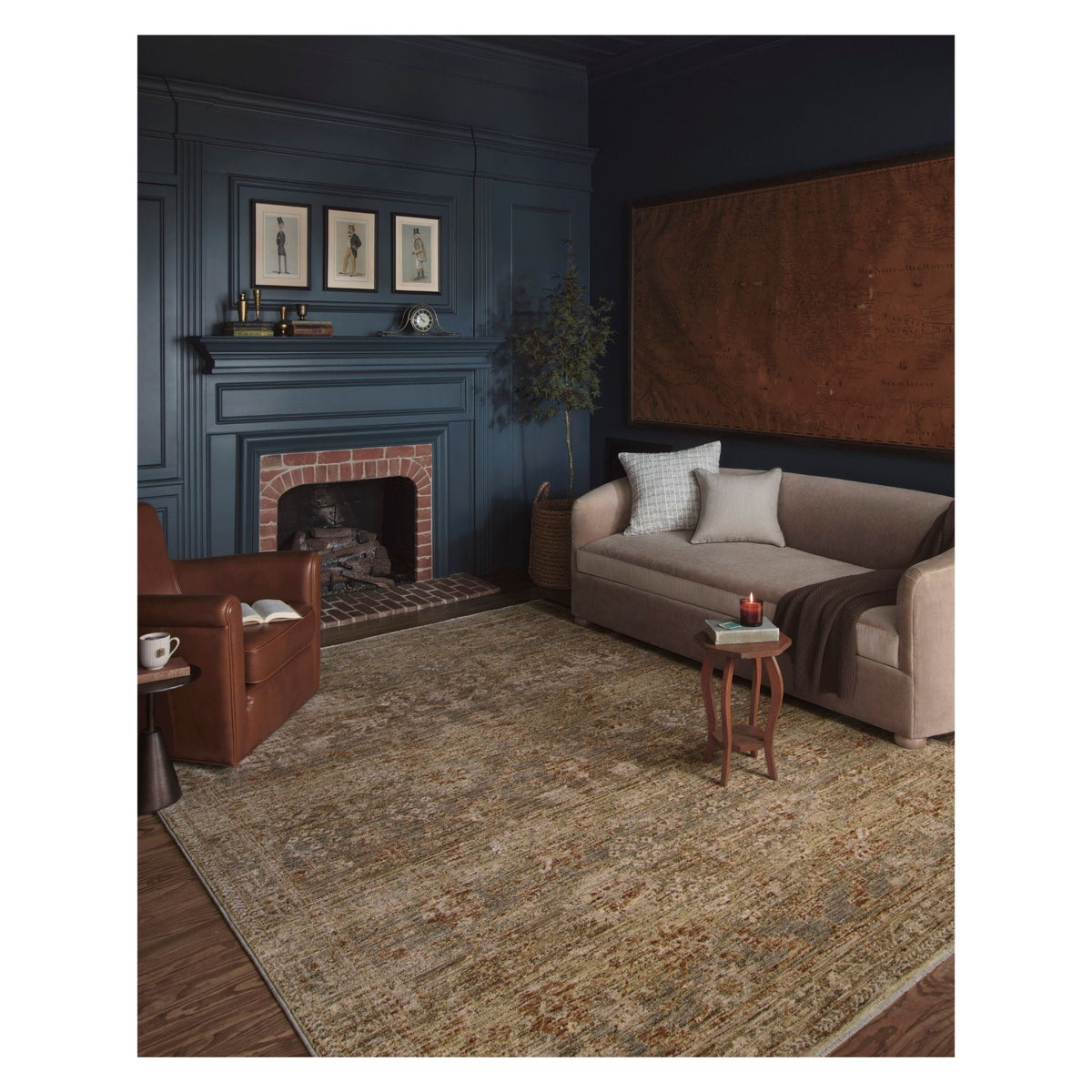 Mavelle Junie Spice Multi Rug area rug - Side View