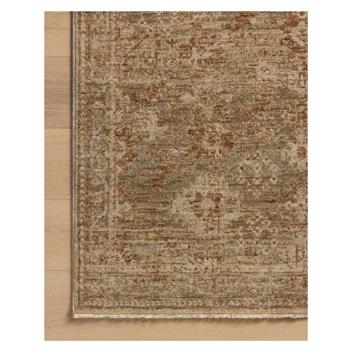 Mavelle Junie Spice Multi Rug area rug - Styled in Room