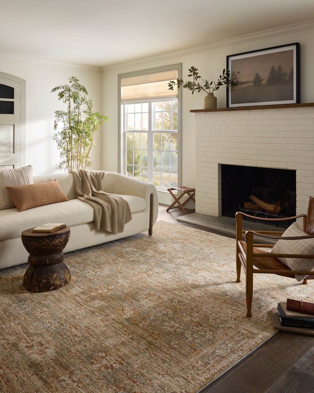 Mavelle Junie Spice Multi Rug area rug - Close-Up