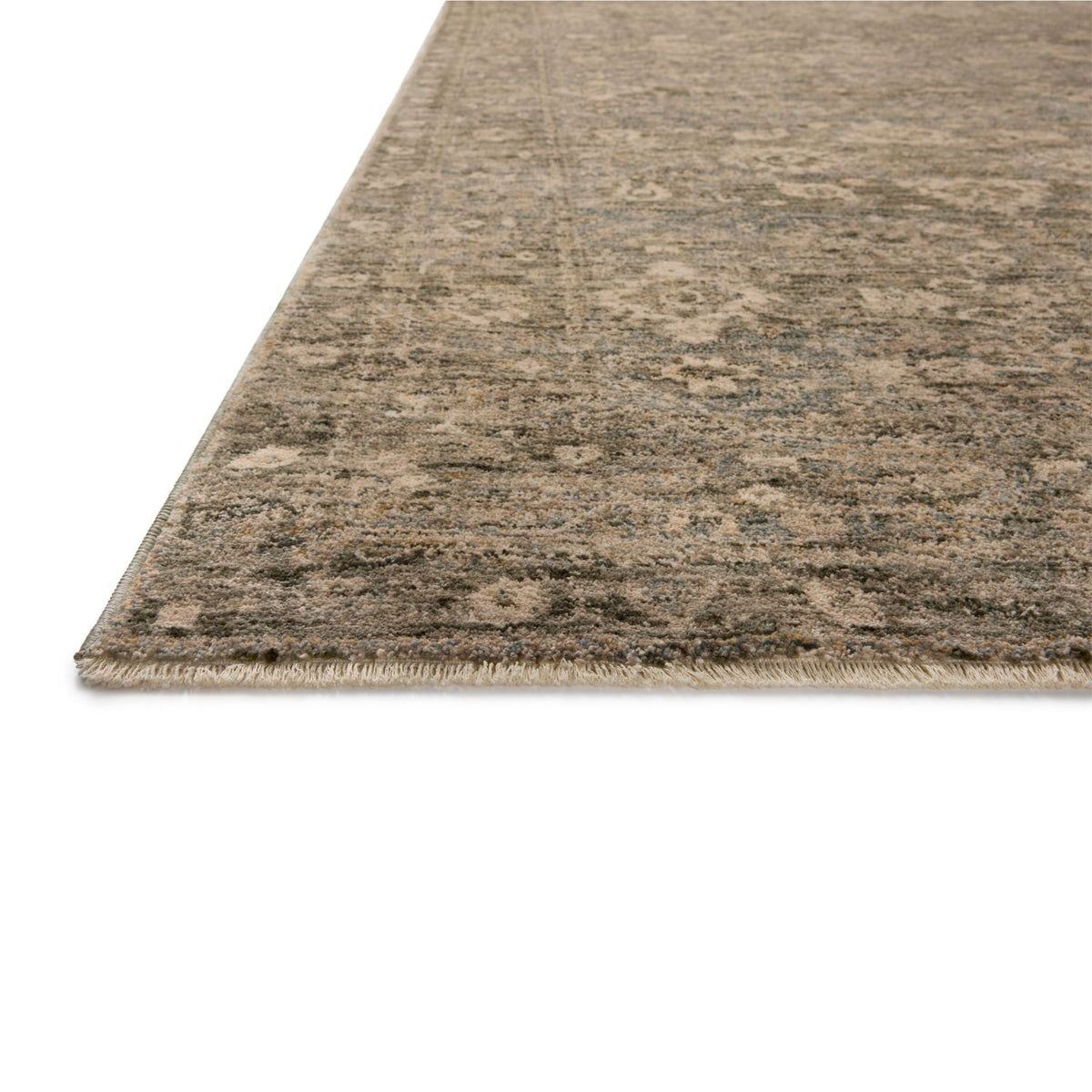 Mavelle Junie Lagoon Natural Rug area rug - Styled in Room