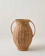 Mavelle Round Rattan Vase vase - Detail View