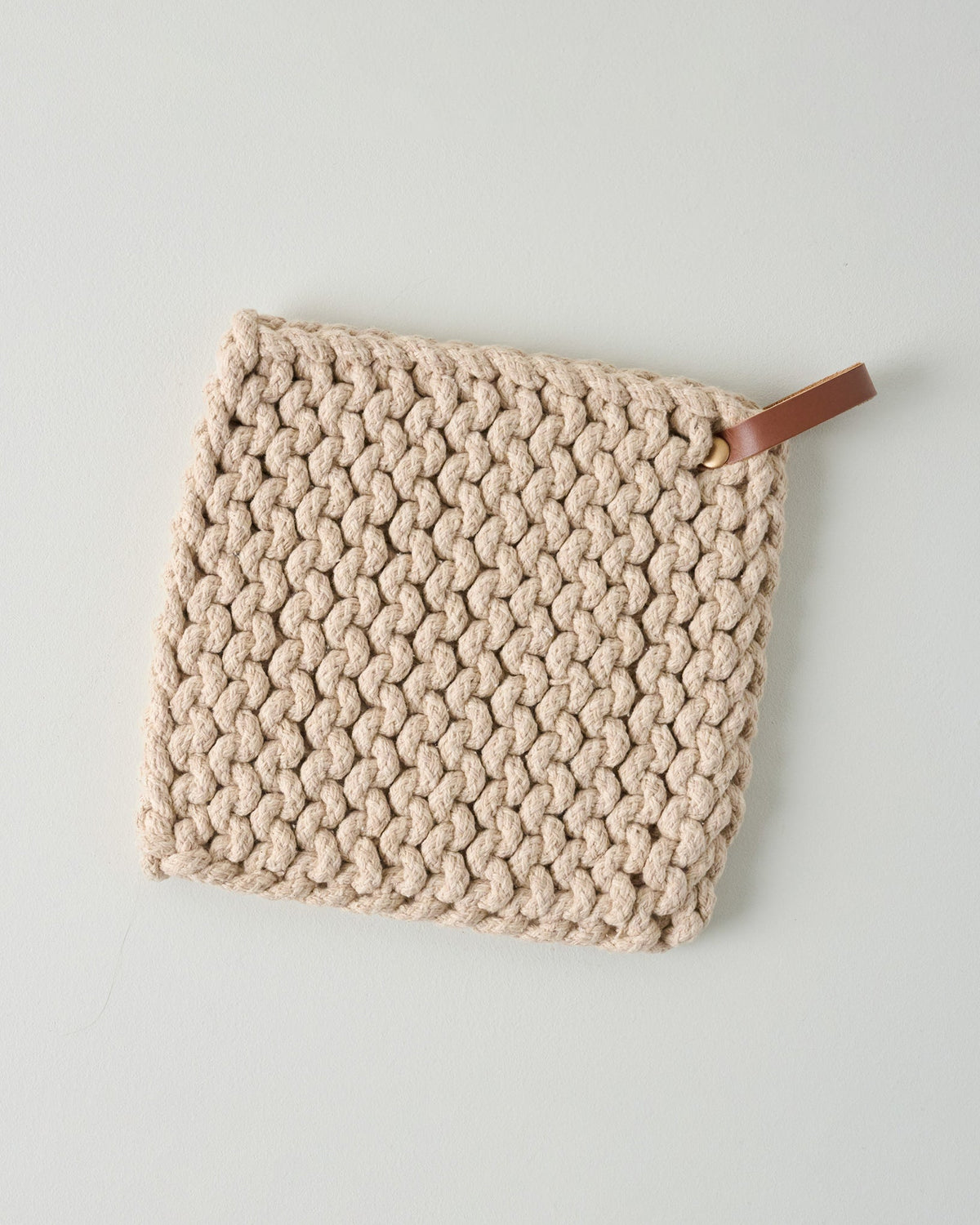 Mavelle Heathered Hand Crocheted Pot Holder kitchen linen - View 8