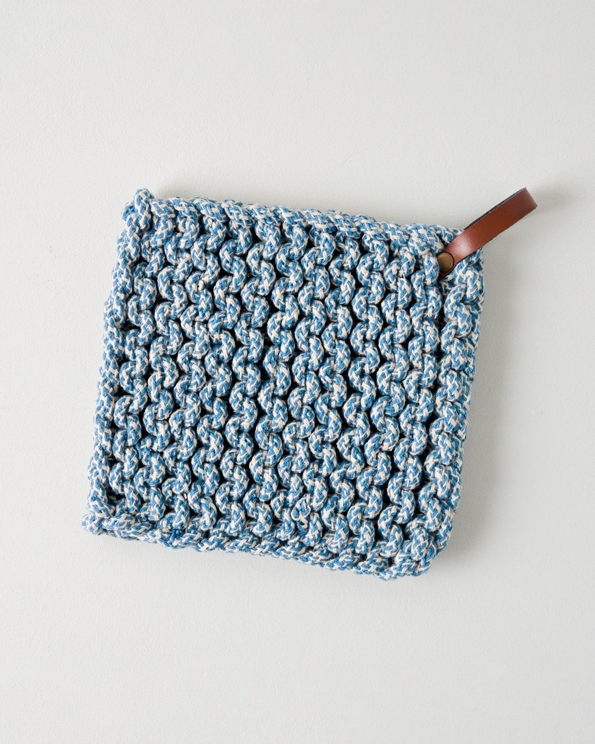 Mavelle Heathered Hand Crocheted Pot Holder kitchen linen - View 9