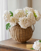 Mavelle Real Touch Hydrangea Bundle faux floral stem - View 10