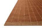 Mavelle Laken Rust Natural area rug - Alternate View