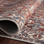 Mavelle Lenna Brick Sky Rug area rug - Close-Up