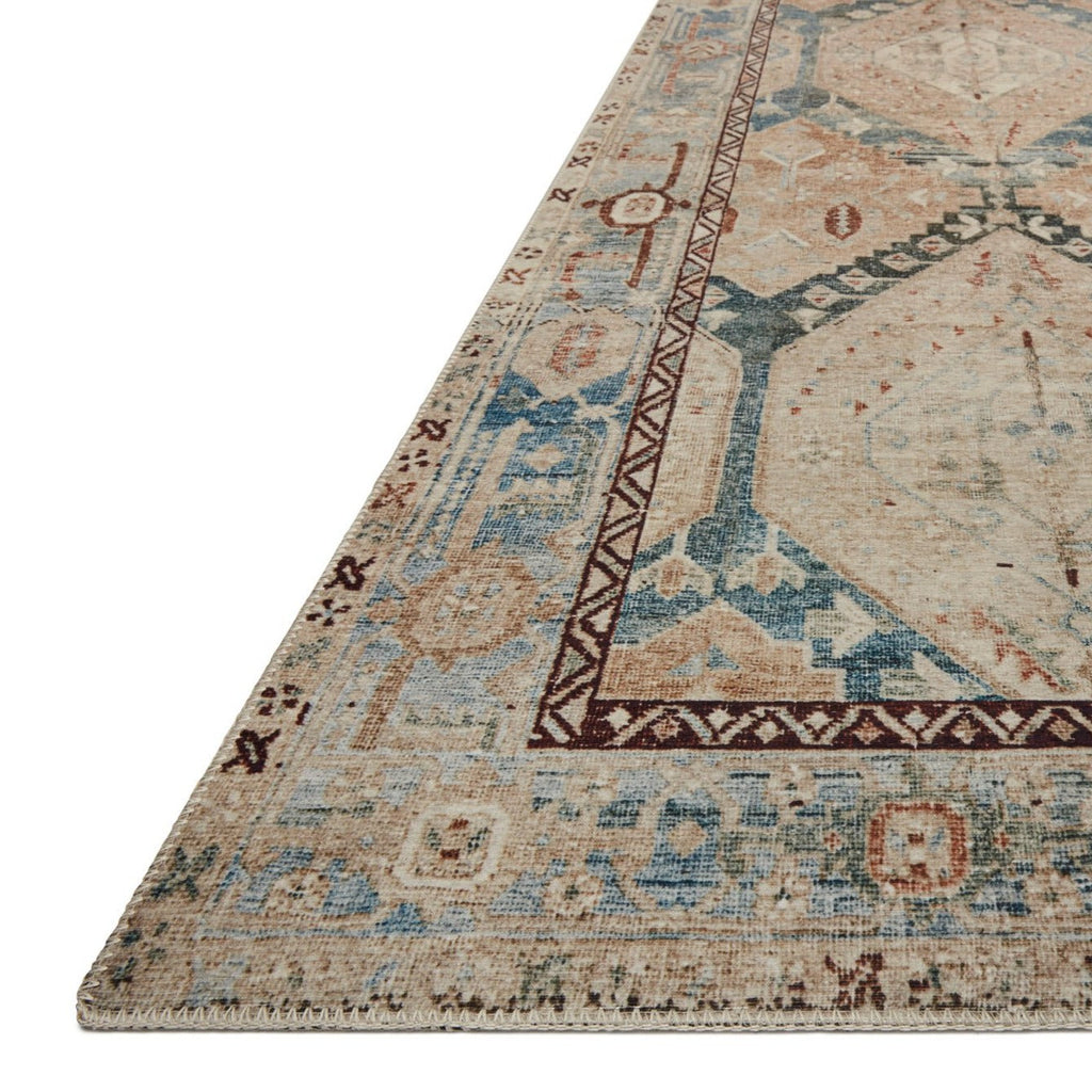 Mavelle Lenna Denim Sand Rug area rug