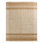 Mavelle Louie Ivory Natural Rug area rug - Detail View