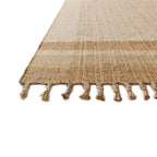 Mavelle Louie Ivory Natural Rug area rug - Styled in Room