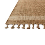 Mavelle Louie Natural Ivory Rug area rug - Styled in Room