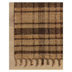 Mavelle Louie Natural Espresso Rug area rug - Styled in Room