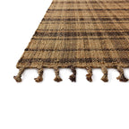 Mavelle Louie Natural Espresso Rug area rug - Close-Up