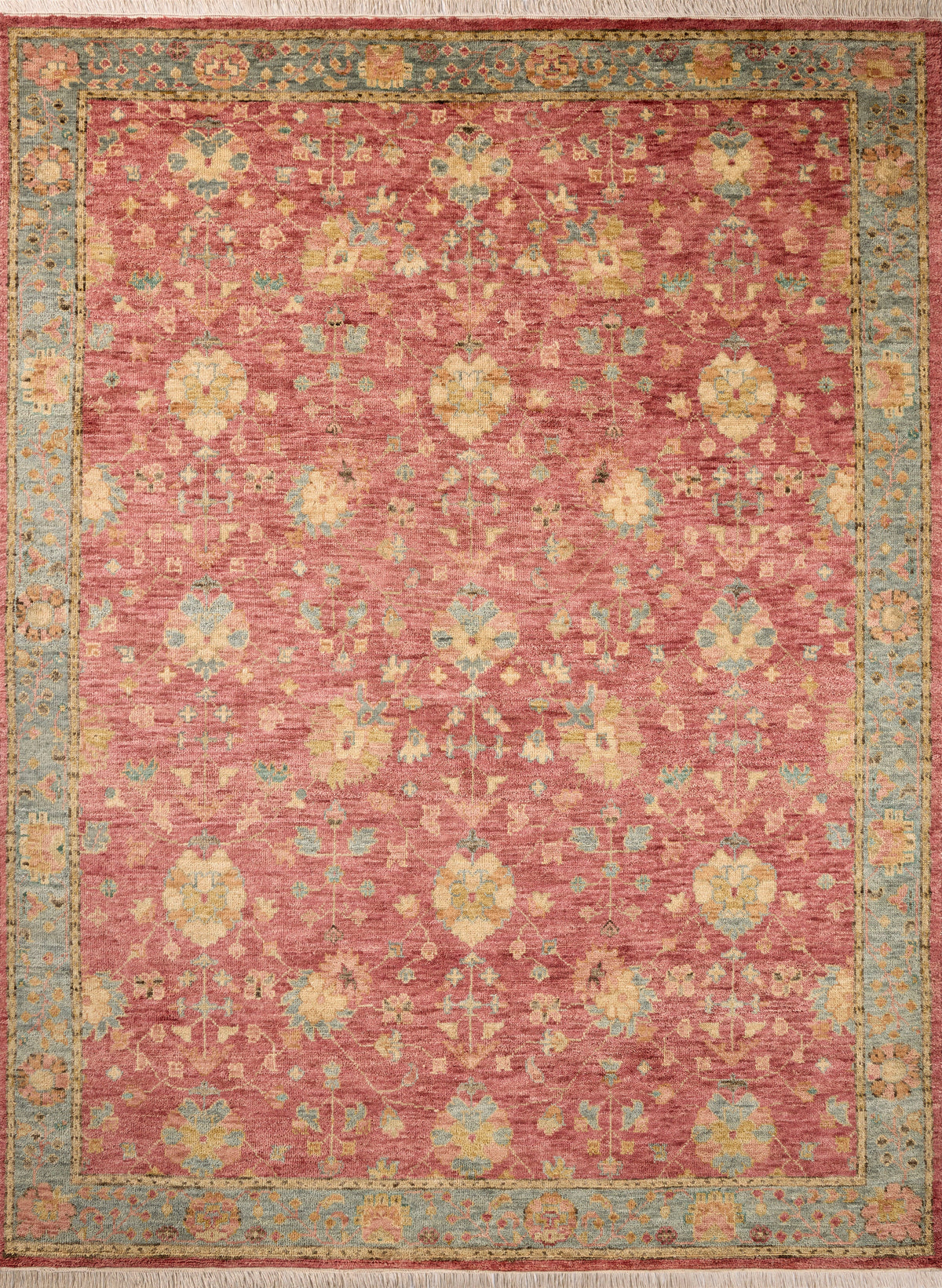 Mavelle Lucille Berry Sky area rug - Detail View