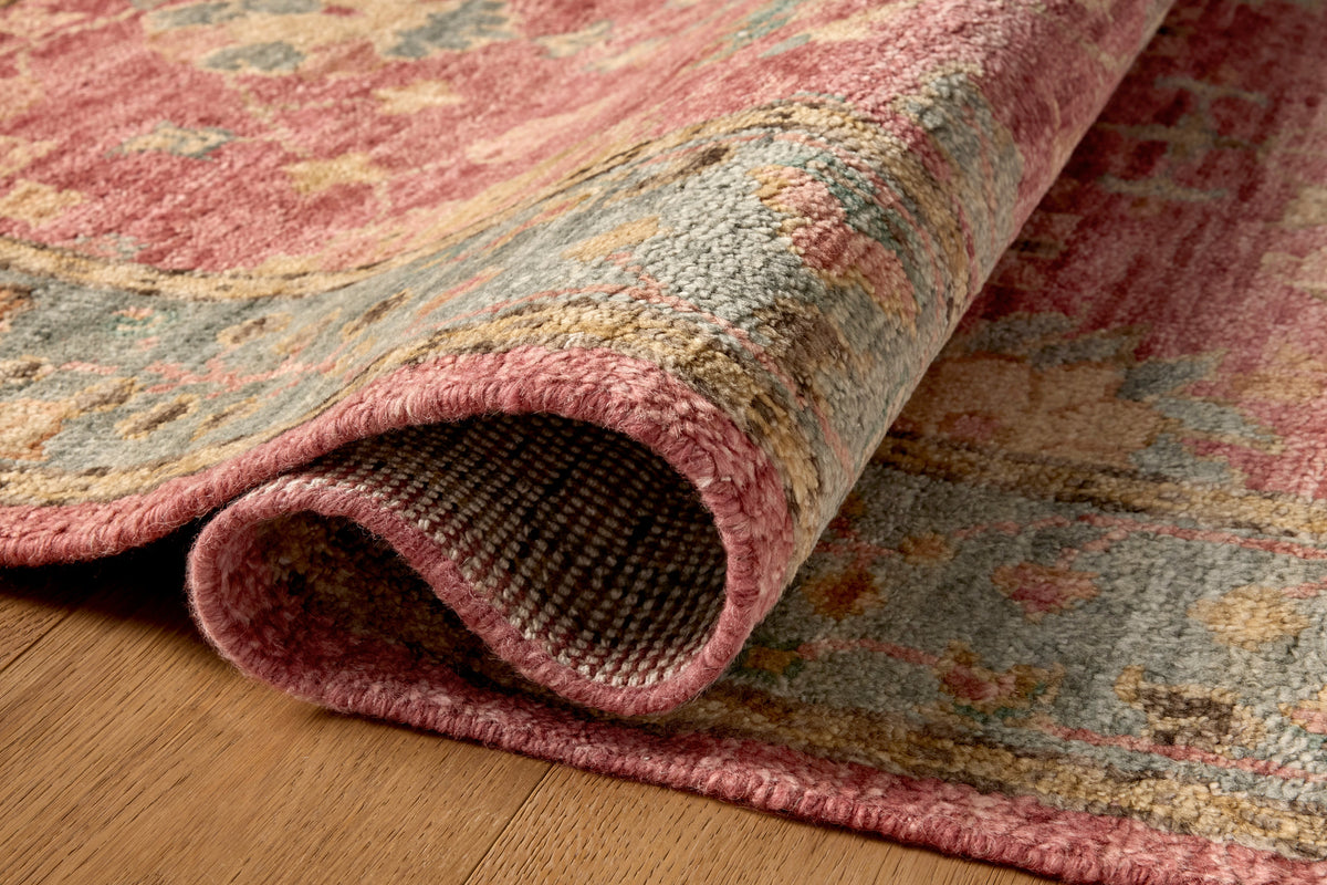 Mavelle Lucille Berry Sky area rug - Close-Up