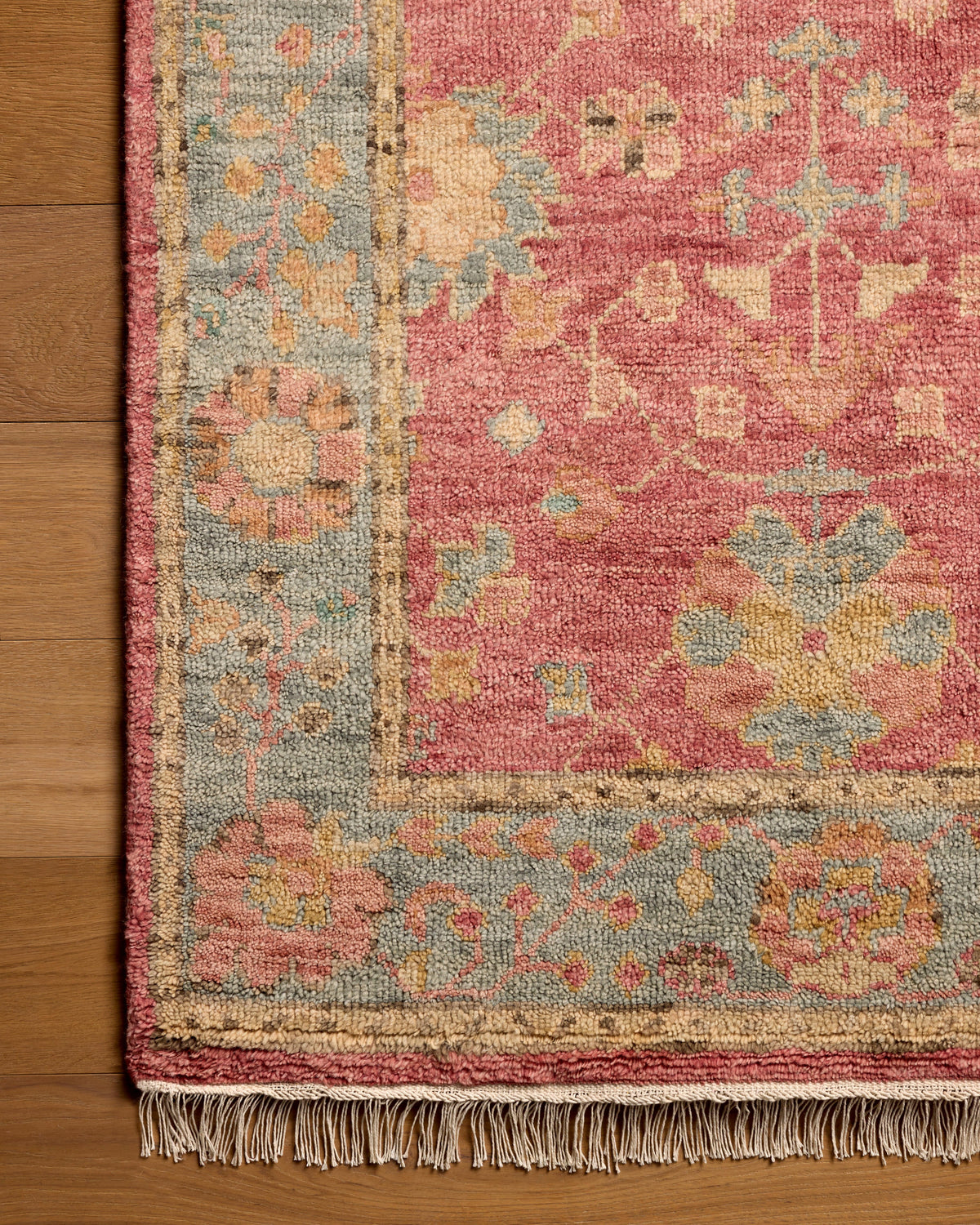Mavelle Lucille Berry Sky area rug