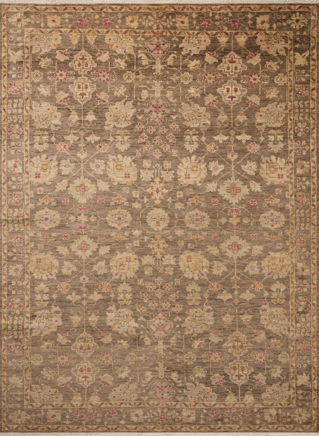 Mavelle Lucielle Bark Sunset area rug - Detail View