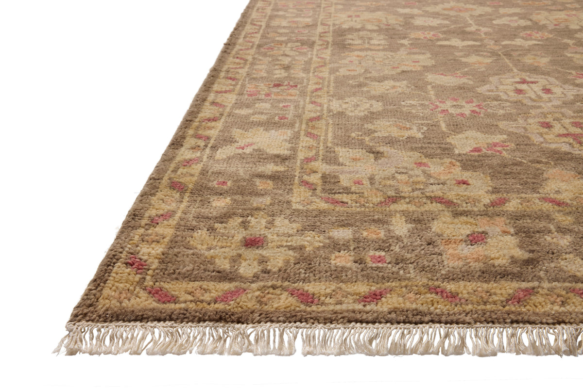 Mavelle Lucielle Bark Sunset area rug - Styled in Room