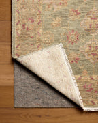 Mavelle Lucielle Green Sunset area rug - Side View