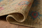 Mavelle Lucille Khaki Multi area rug - Styled in Room