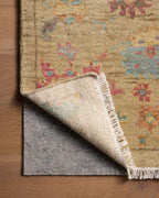 Mavelle Lucille Khaki Multi area rug - Side View